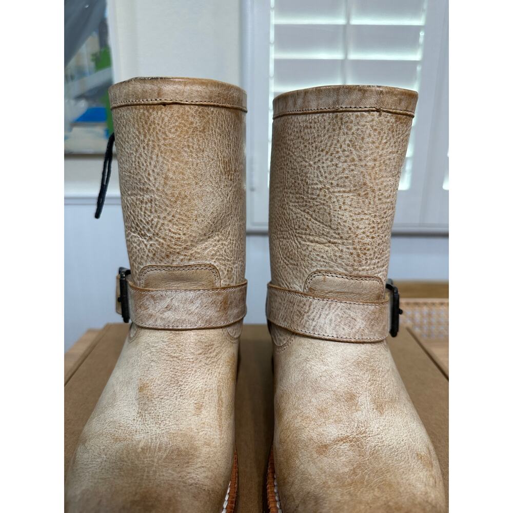 Cleo + Wolf Women's Blaine Fashion Booties Round Toe Tan Leather Size 7.5 NWOB - Picture 6 of 16